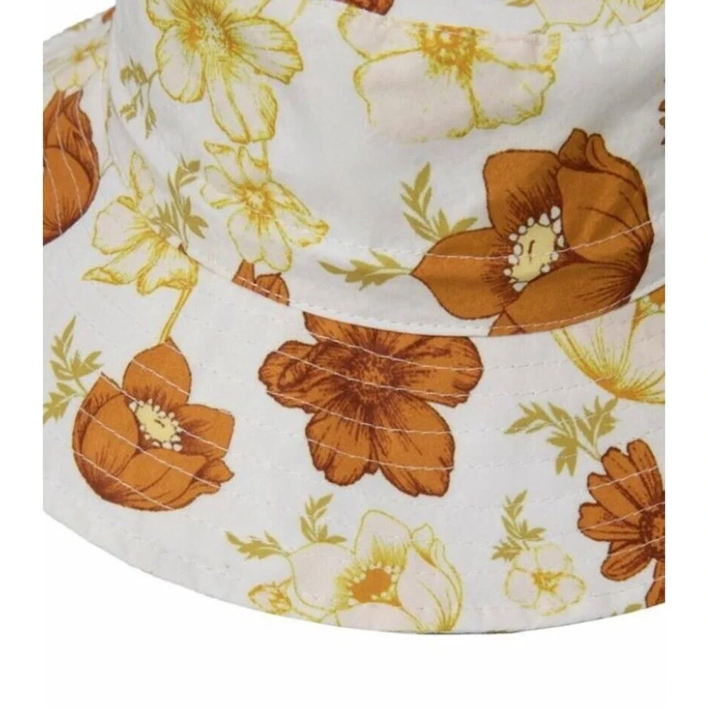 Antique Florals Kids Bucket Hat Approx Size 3-5Y NEW‎
